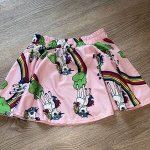 Pink Unicorn Skirt for Kids